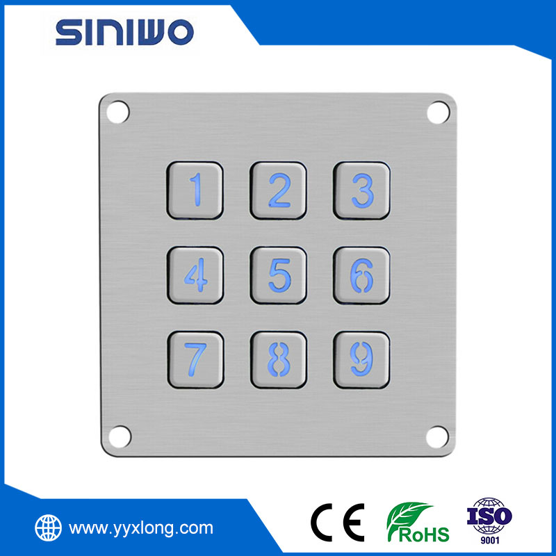 Pang-industriyang Keypad ng Back Lighting