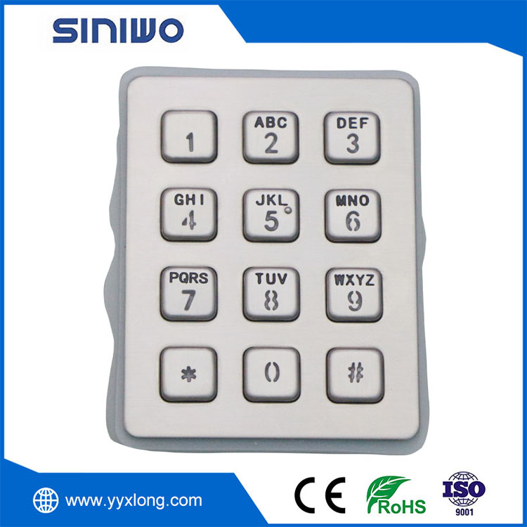 Pang-industriya na 4x3 Matrix Keypad