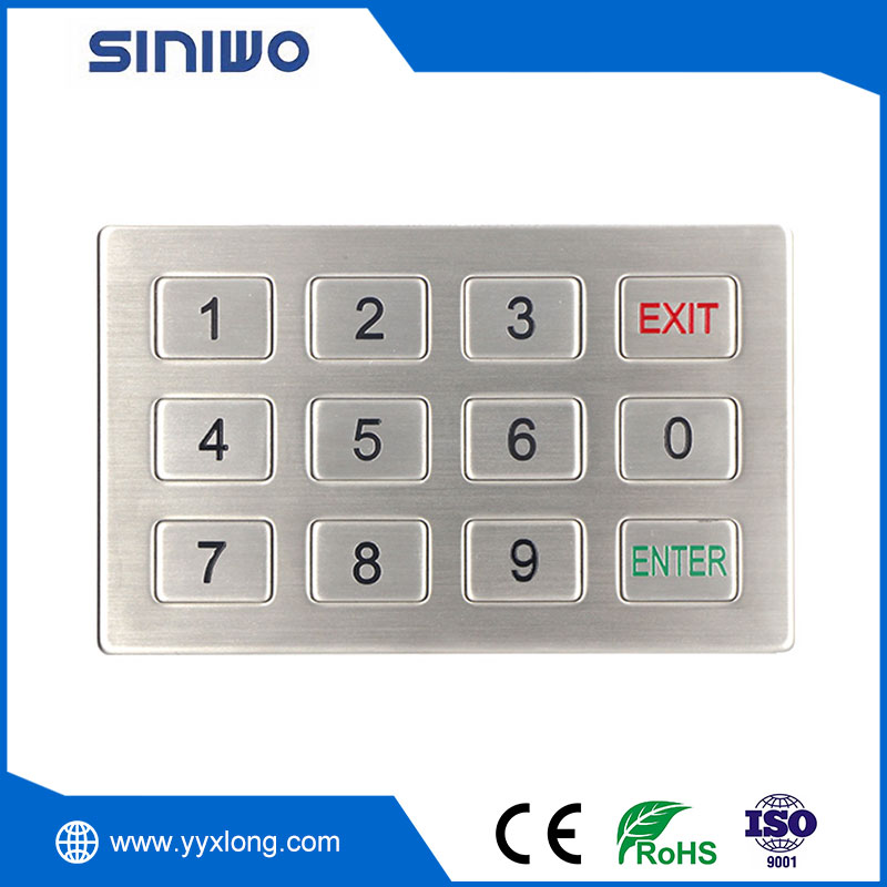 Pang-industriya na Cabinet Lock Keypad