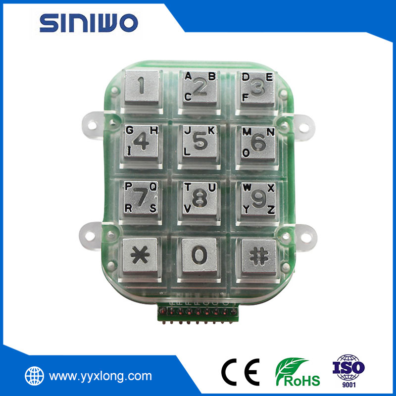 Industrial Iluminated Keypad