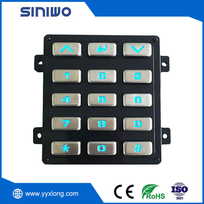 Pang-industriya na Video Door Keypad