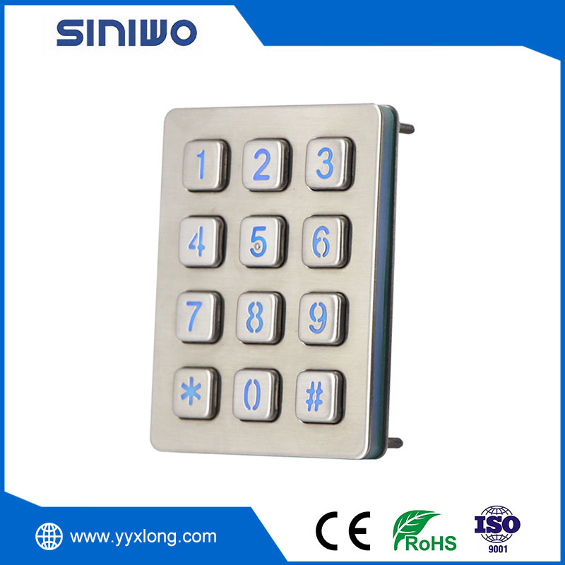 RS232 Industrial Keypad